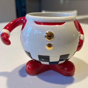 NEW MacKenzie Childs PEPPERMINT MUG Or Kitchen Holder